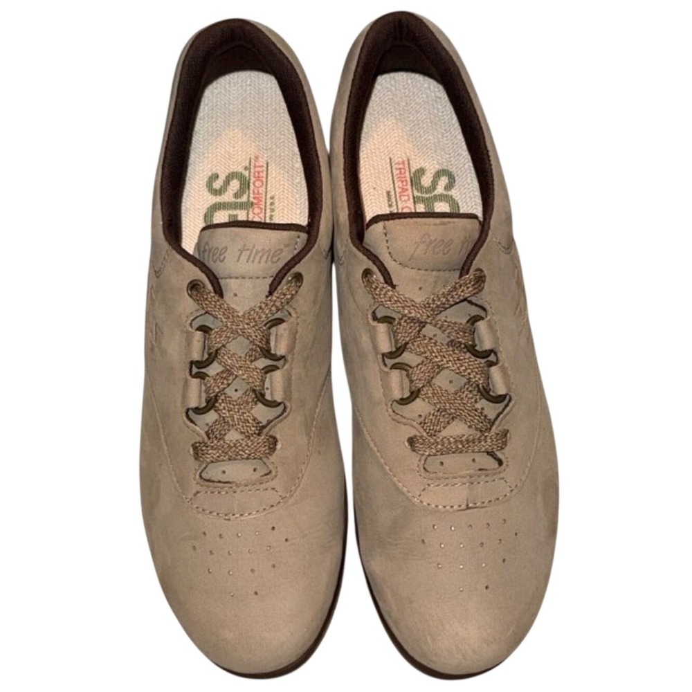 SAS Free Time Taupe Tan Nubuck Comfort Walking Shoes Deadstock *NWB* USA | 7S‎